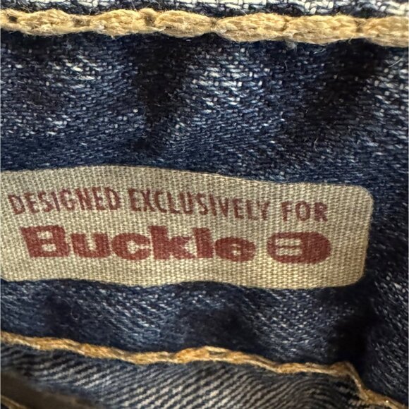 Big Star Union Straight Jeans Mens Size 29R Distressed Medium Wash Blue Denim - Picture 9 of 11